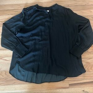 LOFT black woman’s blouse. XL